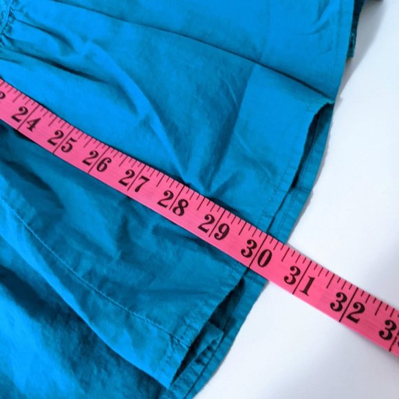 ALC Turquoise Blue Aqua Maxi Summery Skirt. Medium Size. - Picture 9 of 9